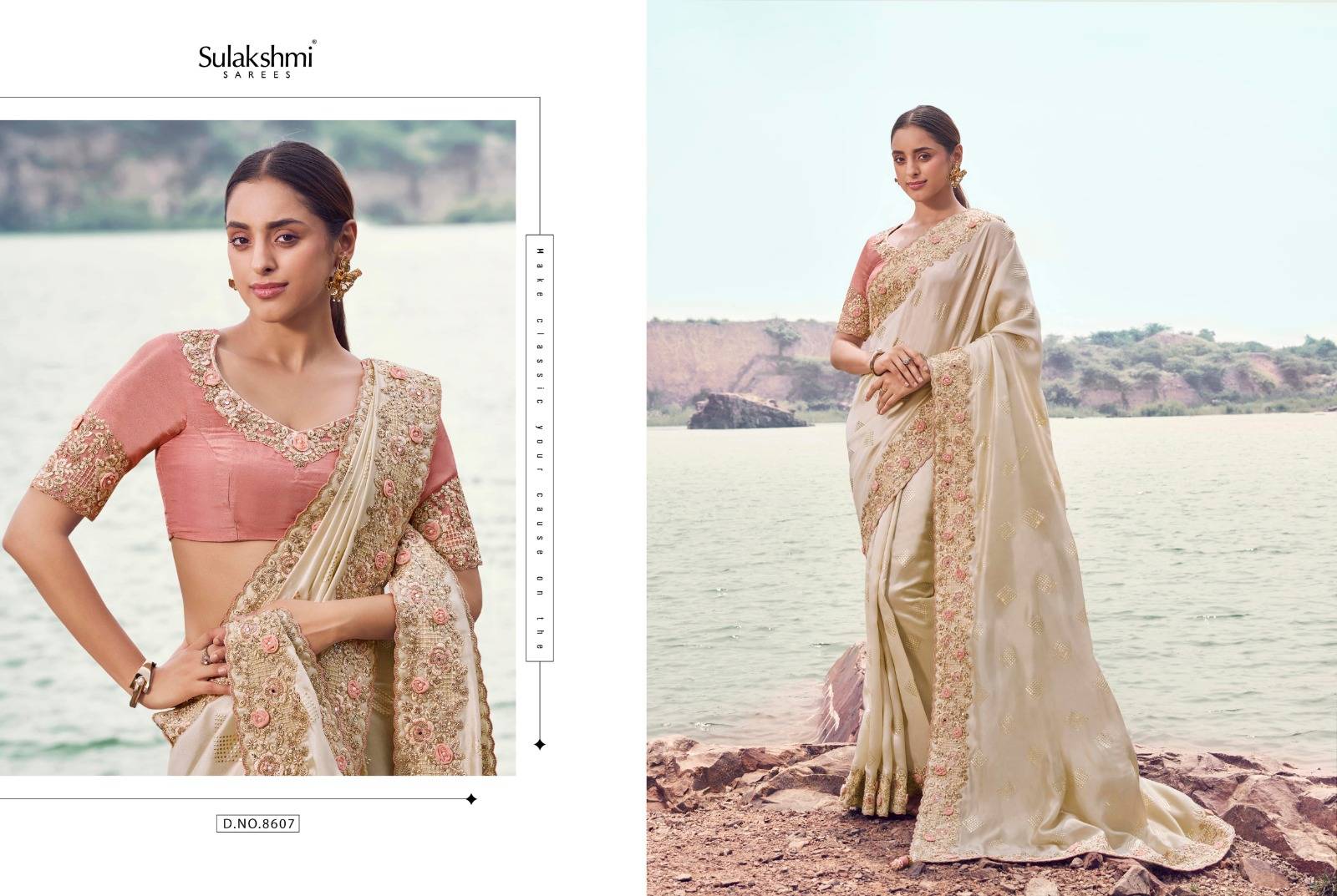  Varenya By Sulakshmi 8601 To 8614 Series Indian Traditional Wear Collection Fancy Colorful Party Wear Zari Weaving Saree At Wholesale Price